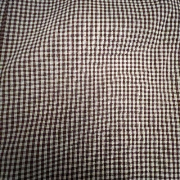 Boys brown/white plaid romper ready for monogramming!! NWOT, 3T - Picture 2 of 5